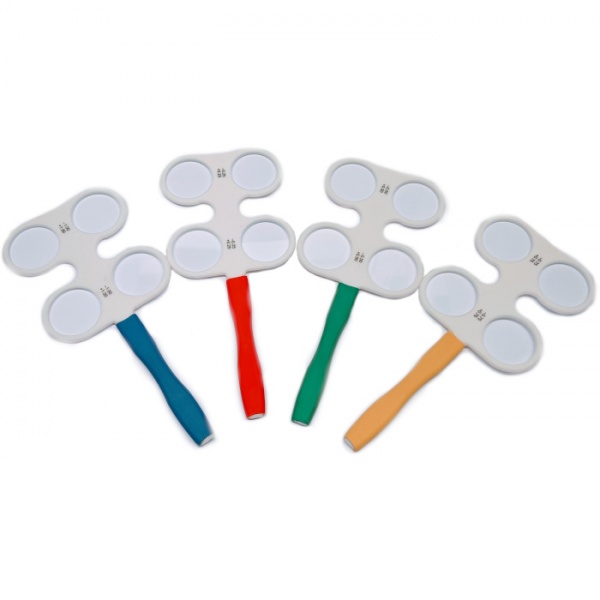 4 Lens colour flippers