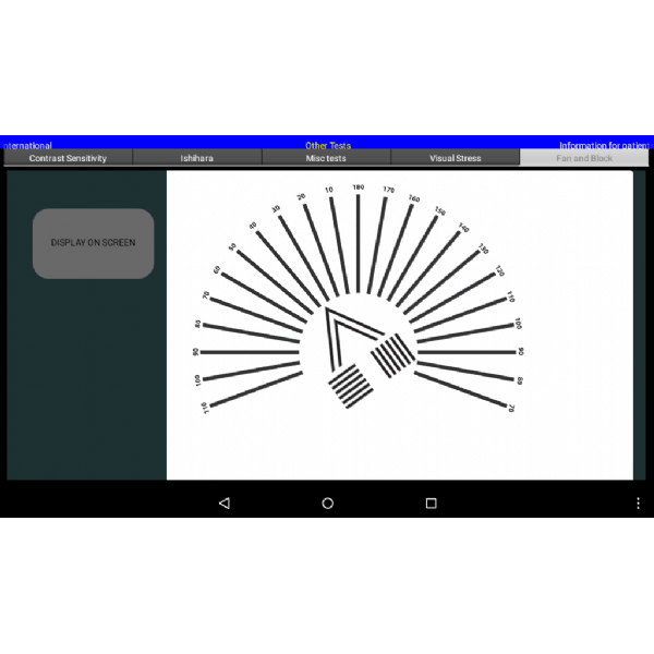 Digital test chart